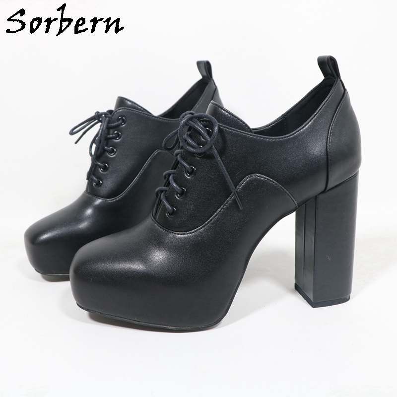Sorbern Unisex-Stil Pump-Schuh – Pump Heel Block Bewertung und Preis