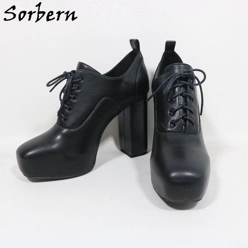 Sorbern Unisex-Stil Pump-Schuh – Pump Heel Block Bewertung und Preis