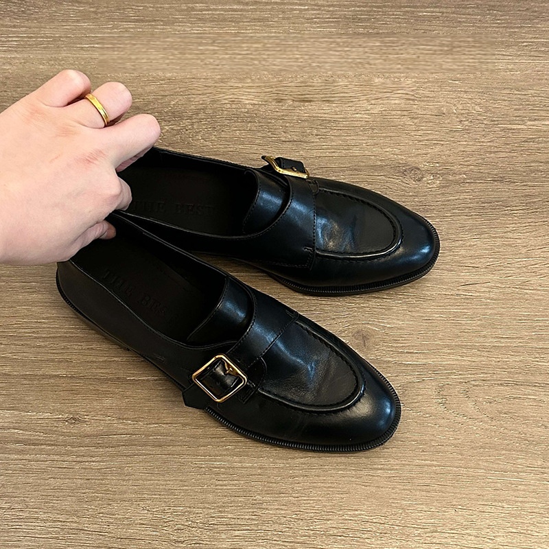 Schwarze Damen-Monkstrap-Slipp – Women Formal Wear For Office Bewertung und Preis