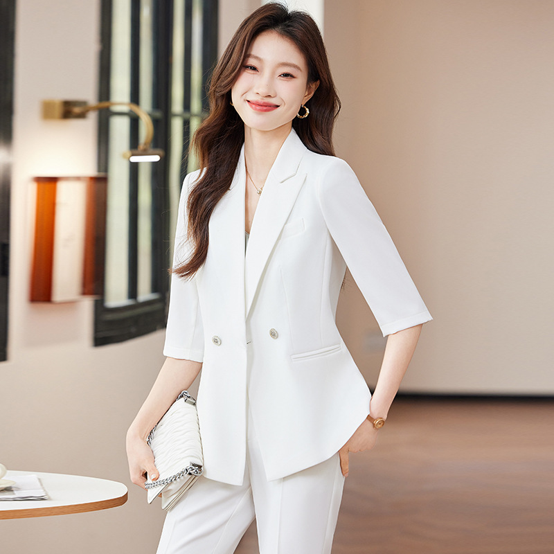 Damen-Blazer mit mittellangen  – High End Women'S Formal Wear Bewertung und Preis