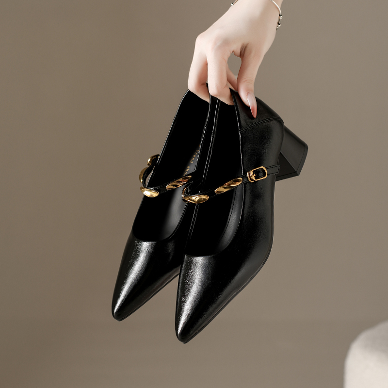 Neue Stil Mode frauen Spitz Ma – Pump Heel Block Bewertung und Preis