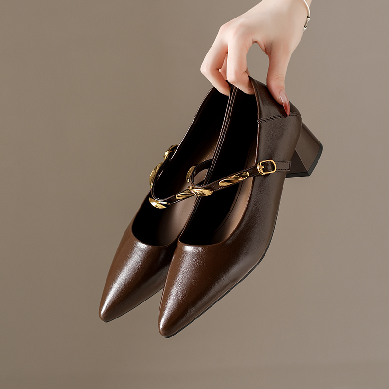 Neue Stil Mode frauen Spitz Ma – Pump Heel Block Bewertung und Preis
