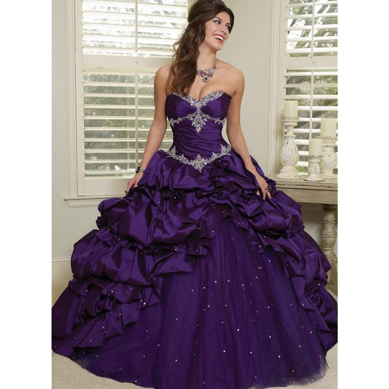 Gothic Lila Hochzeitskleid Kri – Victorian Women'S Formal Wear Bewertung und Preis