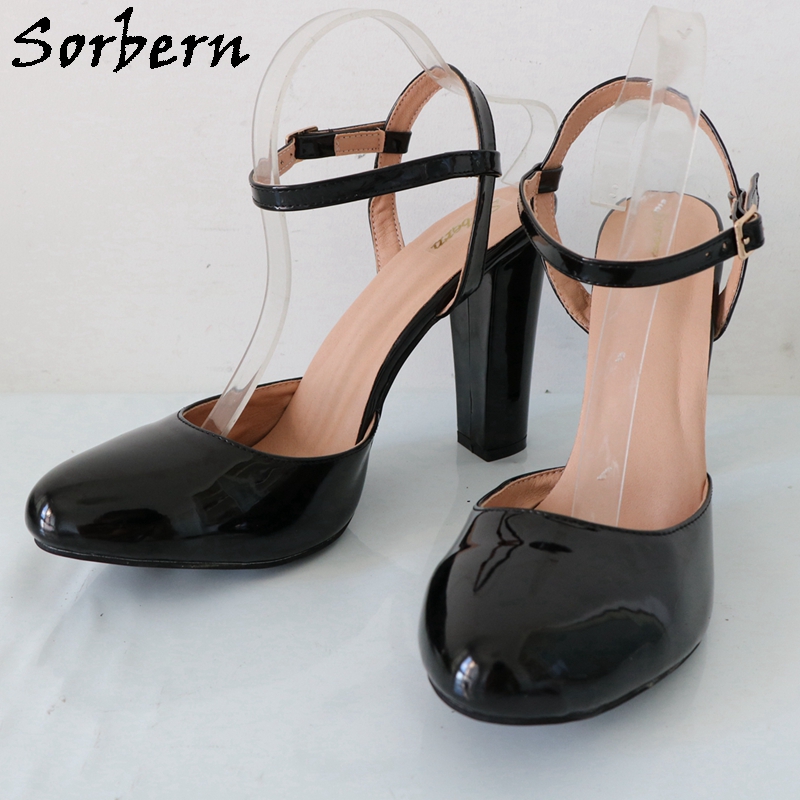 Sorbern schwarz glänzend Block – Pump Heel Block Bewertung und Preis