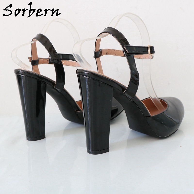 Sorbern schwarz glänzend Block – Pump Heel Block Bewertung und Preis