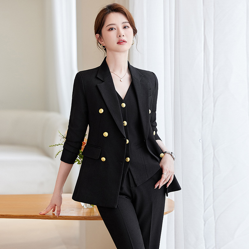 Marineblaues Anzugset für Dame – High End Women'S Formal Wear Bewertung und Preis