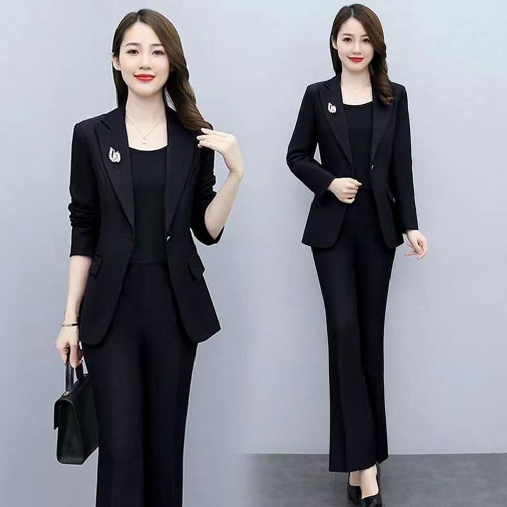 2-teiliges Damen-Anzug-Set mit – Formal Wear Women Us Bewertung und Preis