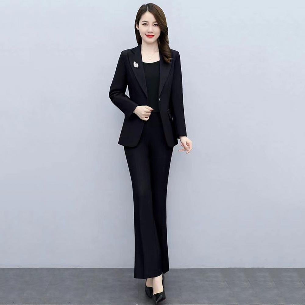 2-teiliges Damen-Anzug-Set mit – Formal Wear Women Us Bewertung und Preis